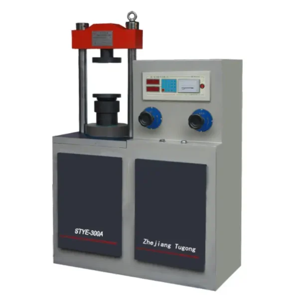 STYE-300 Electro-hydraulic Compression Testing Machine STYE-300 Electro-hydraulic Compression Testing Machine