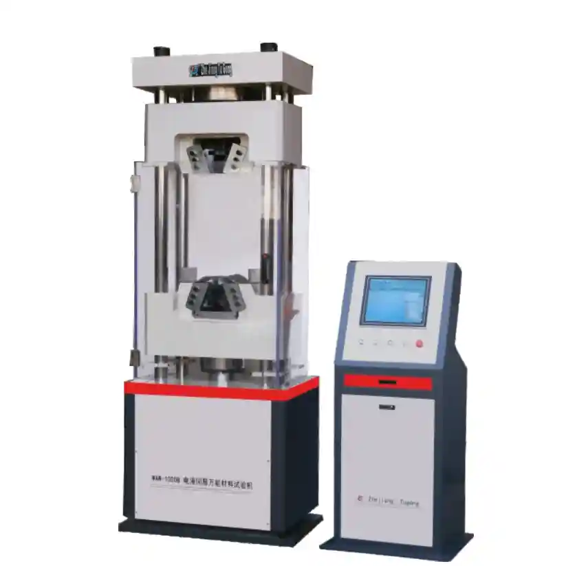 WAW Microcomputer Controlled Electro-hydraulic Servo Universal Testing Machine